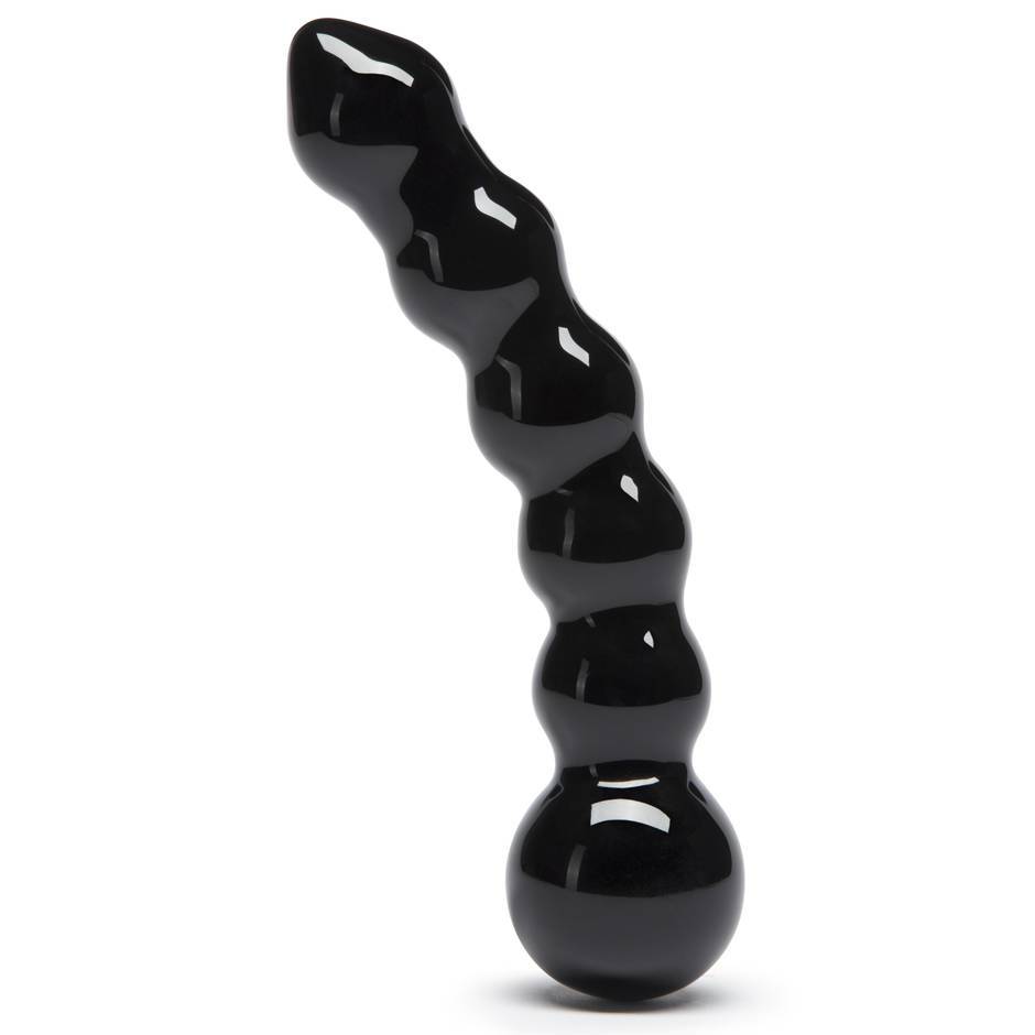 beaded glass dildo Vegan Sex Toys