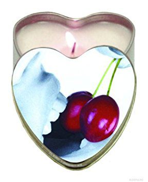 Earthly Body Cherry Lickable Massage Candle
