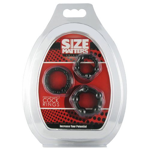 Size Matters Cock Ring Set sexshop365